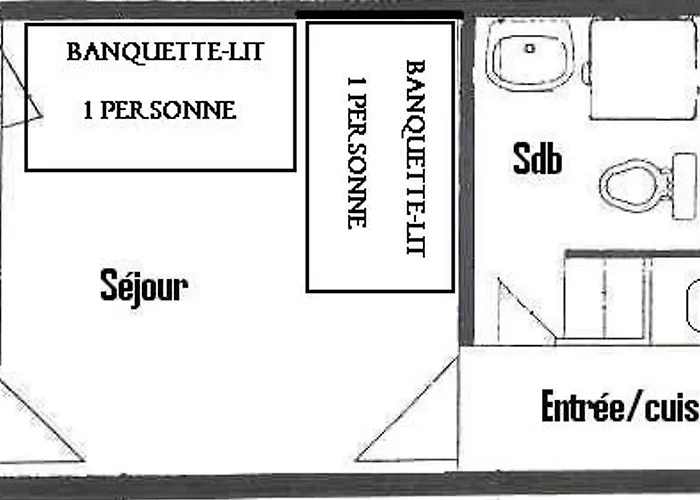 Renove 2 Pers, Balcon, Pied Des Pistes, - Fr-1-455-117 * ラ・プラーニュ